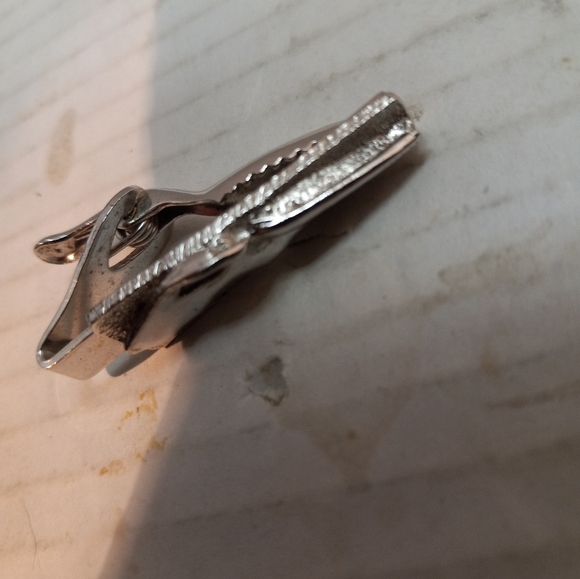 Vintage Tie Brooch T10 Jewelry Accessory Pin Neck Ties Preppy Business Office - Picture 2 of 9